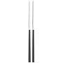 Σετ 2 ανοξείδωτα chopsticks Pintinox Sushi Pro Black