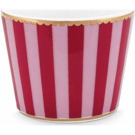 PiP Studio Love Birds Stripes Αυγοθήκη από Πορσελάνη Red Pink PiP Studio Love Birds Stripes Αυγοθήκη από Πορσελάνη Red Pink