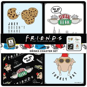 Blue Sky Studios Friends Σουβέρ Χάρτινο Πολύχρωμο 4τμχΚωδικός: FS147584 