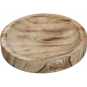 Espiel Πλατώ Σερβιρίσματος Στρογγυλό Ξύλινο 40x40x4cmΚωδικός: XYP118 