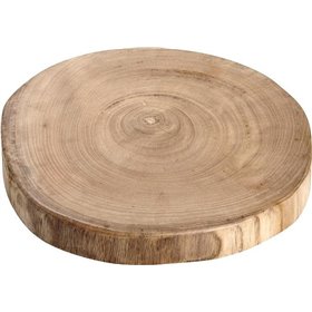 Espiel Πλατώ Σερβιρίσματος Στρογγυλό Ξύλινο 30x28x4cmΚωδικός: XYP108 