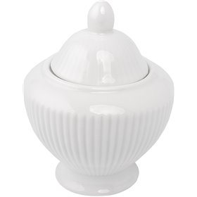 Oriana Ferelli PW5 Ζαχαριέρα Σερβιρίσματος Κεραμική σε Λευκό Χρώμα Oriana Ferelli PW5 Ζαχαριέρα Σερβιρίσματος Κεραμική σε Λευκό Χρώμα