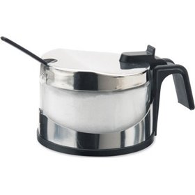 Ζαχαριέρα Σερβιρίσματος Μεταλλική σε Ασημί Χρώμα Ζαχαριέρα Σερβιρίσματος Μεταλλική σε Ασημί Χρώμα