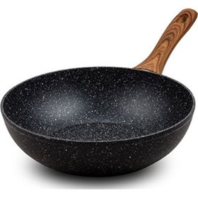 Nava Nature Wok από Αλουμίνιο με Επίστρωση από Πέτρα 28cmΚωδικός: 10-144-110 