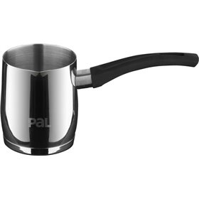 Pal Titanium Pro No 8 Μπρίκι Επαγωγικό / Ηλεκτρικό / Υγραερίου από Ανοξείδωτο Ατσάλι σε Ασημί Χρώμα 500mlΚωδικός: 050.000634 