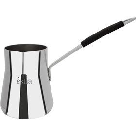 Estia Luxury Μπρίκι από Ανοξείδωτο Ατσάλι σε Ασημί Χρώμα 200mlΚωδικός: 01-4774 