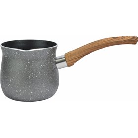 Estia Stone Μπρίκι από Αλουμίνιο σε Γκρι Χρώμα Αντικολλητικό 300mlΚωδικός: 01-4743  Estia Stone Μπρίκι από Αλουμίνιο σε Γκρι Χρώμα Αντικολλητικό 300mlΚωδικός: 01-4743