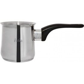 Estia Induction Μπρίκι Επαγωγικό από Ανοξείδωτο Ατσάλι σε Ασημί Χρώμα 240mlΚωδικός: 01-5108 