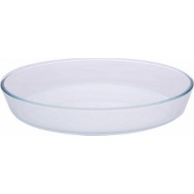 Estia Crystal Οβάλ Πυρίμαχο Σκεύος Γυάλινο 4000ml