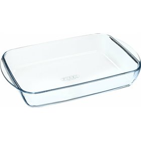 Pyrex Ορθογώνιο Πυρίμαχο Σκεύος Γυάλινο 3700ml