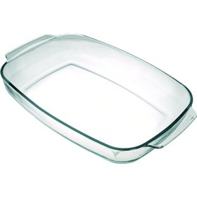 Max Home Hsa Ορθογώνιο Πυρίμαχο Σκεύος Γυάλινο 5000ml