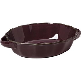 Espiel Οβάλ Πυρίμαχο Σκεύος από Πορσελάνη Μωβ 40x28.5x9cm