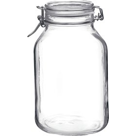 Bormioli Rocco Βάζο Γενικής Χρήσης Fido Γυάλινο 3000ml 14x14cm Bormioli Rocco Βάζο Γενικής Χρήσης Fido Γυάλινο 3000ml 14x14cm