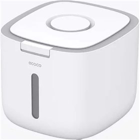 Ecoco Δοχείο Φαγητού Πλαστικό Λευκό-Γκρι 25.3x22.3cmΚωδικός: E2029 