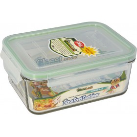 Pal Δοχείο Φαγητού Γυάλινο Πράσινο Κατάλληλο για Φούρνο Μικροκυμάτων 1100mlΚωδικός: 050.000167 