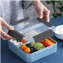 Healthy Human On The Go Bento Δοχείο Φαγητού Inox Λευκό 20x20cmΚωδικός: HH-SOB29 