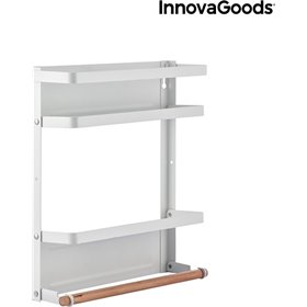 InnovaGoods Βάση Οργάνωσης Κουζίνας Ξύλινη σε Λευκό Χρώμα Magorac InnovaGoods Βάση Οργάνωσης Κουζίνας Ξύλινη σε Λευκό Χρώμα Magorac