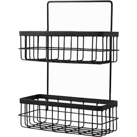 Next Βάση Οργάνωσης Κουζίνας Μεταλλική σε Μαύρο Χρώμα 35924-09---2