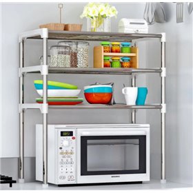 Βάση Οργάνωσης Κουζίνας Μεταλλική σε Ασημί Χρώμα 81006MVR50SL