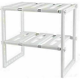 Βάση Οργάνωσης Κουζίνας Μεταλλική σε Λευκό Χρώμα