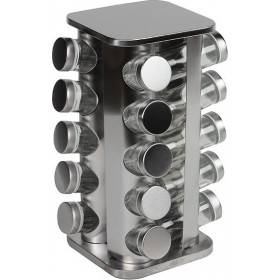 Keskor Θήκη Μπαχαρικών σε Περιστρεφόμενη Βάση 20τμχ Keskor Θήκη Μπαχαρικών σε Περιστρεφόμενη Βάση 20τμχ