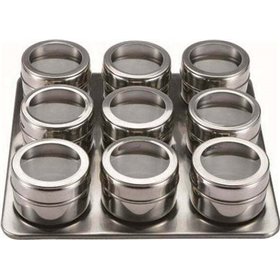 MasterPro Θήκη Μπαχαρικών σε Βάση 10τμχ MasterPro Θήκη Μπαχαρικών σε Βάση 10τμχ