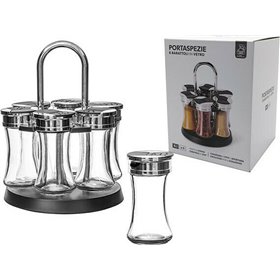 General Trade Θήκη Μπαχαρικών σε Περιστρεφόμενη Βάση 6τμχ