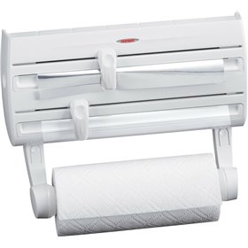 Leifheit Βάση για Χαρτί Κουζίνας Επιτοίχια Πλαστική σε Λευκό Χρώμα 41.2x10x19.3cm 25771