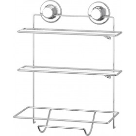 Viosarp Βάση για Χαρτί Κουζίνας Επιτοίχια Μεταλλική σε Ασημί Χρώμα DM032 Viosarp Βάση για Χαρτί Κουζίνας Επιτοίχια Μεταλλική σε Ασημί Χρώμα DM032