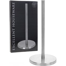 Excellent Houseware Βάση για Χαρτί Κουζίνας Μεταλλική σε Ασημί Χρώμα 15cm A12401070 Excellent Houseware Βάση για Χαρτί Κουζίνας Μεταλλική σε Ασημί Χρώμα 15cm A12401070