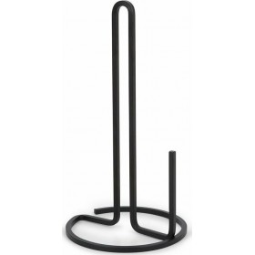 Umbra Squire Βάση για Χαρτί Κουζίνας Μεταλλική σε Μαύρο Χρώμα 16.5x16.5x32cm 1004313-040