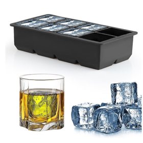Παγοθήκη Κύβος από Σιλικόνη 8 Θέσεων Μαύρη 5126389653 Παγοθήκη Κύβος από Σιλικόνη 8 Θέσεων Μαύρη 5126389653
