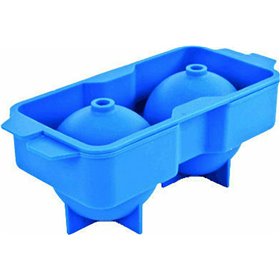 Novatex Παγοθήκη Σφαίρα από Σιλικόνη 2 Θέσεων με Καπάκι Μπλε 04-181 Novatex Παγοθήκη Σφαίρα από Σιλικόνη 2 Θέσεων με Καπάκι Μπλε 04-181