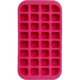 110928 Παγοθήκη Κύβος από Σιλικόνη 32 Θέσεων Ροζ 110928 Παγοθήκη Κύβος από Σιλικόνη 32 Θέσεων Ροζ