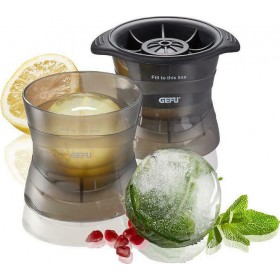 Gefu Παγοθήκη Σφαίρα Πλαστική 1 Θέσεων με Καπάκι Γκρι 12494 Gefu Παγοθήκη Σφαίρα Πλαστική 1 Θέσεων με Καπάκι Γκρι 12494