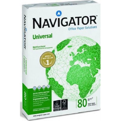 Navigator Universal Χαρτί Εκτύπωσης A4 80gr/m² 500 φύλλα