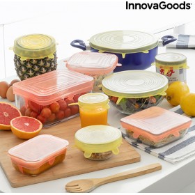 InnovaGoods Lidyc Κάλυμμα Δοχείου από Σιλικόνη V0103228 10τμχ InnovaGoods Lidyc Κάλυμμα Δοχείου από Σιλικόνη V0103228 10τμχ
