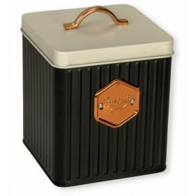 Viosarp Νο32762 Μπισκοτιέρα Μαύρη Μεταλλική 15x15x19cm Viosarp Νο32762 Μπισκοτιέρα Μαύρη Μεταλλική 15x15x19cm