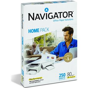 Navigator Home Pack Χαρτί Εκτύπωσης A4 80gr/m² 250 φύλλα Navigator Home Pack Χαρτί Εκτύπωσης A4 80gr/m² 250 φύλλα