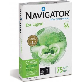 Navigator Eco-Logical Χαρτί Εκτύπωσης A4 75gr/m² 500 φύλλα Navigator Eco-Logical Χαρτί Εκτύπωσης A4 75gr/m² 500 φύλλα