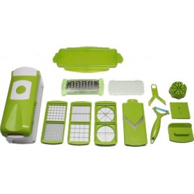 Nicer Dicer Plus Πολυκόπτης Λαχανικών Πλαστικός 10τμχ