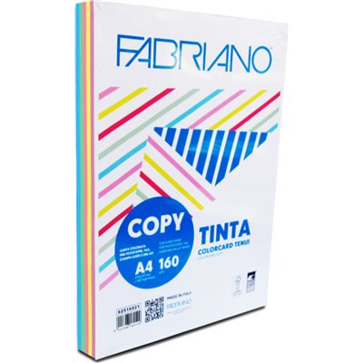 Fabriano Copy Tinta Colorcard Soft Χαρτί Εκτύπωσης A4 160gr/m² 100 φύλλα