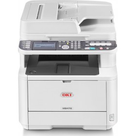OKI MB472DNW Ασπρόμαυρο Laser Φωτοτυπικό με Αυτόματο Τροφοδότη Φύλλων (ADF) και Σάρωση Διπλής Όψης OKI MB472DNW Ασπρόμαυρο Laser Φωτοτυπικό με Αυτόματο Τροφοδότη Φύλλων (ADF) και Σάρωση Διπλής Όψης