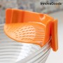 InnovaGoods Pastrainer Σουρωτήρι Κατσαρόλας Πλαστικό Πορτοκαλί 22x22cm