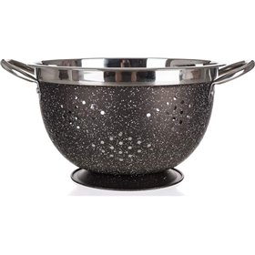 Banquet Crystal Granite Σουρωτήρι Ζυμαρικών από Ανοξείδωτο Ατσάλι 25.8x25.8cm Banquet Crystal Granite Σουρωτήρι Ζυμαρικών από Ανοξείδωτο Ατσάλι 25.8x25.8cm