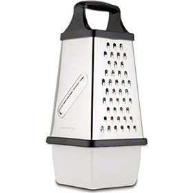 Nava Misty Τρίφτης Τυριού από Ανοξείδωτο Ατσάλι με Δοχείο 30.8x13.2x30.8cmΚωδικός: 10-135-118 