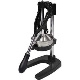 E-0741 Πρέσα Πορτοκαλιού / Ροδιού από Μέταλλο σε Μαύρο Χρώμα