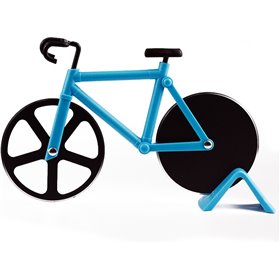 Κόφτης πίτσας σε σχήμα ποδηλάτου - Pizza Cutter - Γαλάζιο