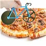 Κόφτης πίτσας σε σχήμα ποδηλάτου - Pizza Cutter - Γαλάζιο