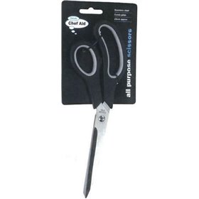 Ψαλίδι Μαγειρικής από Ανοξείδωτο Ατσάλι 10cm Μαύρο